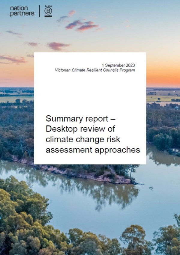 A cover shot of the report